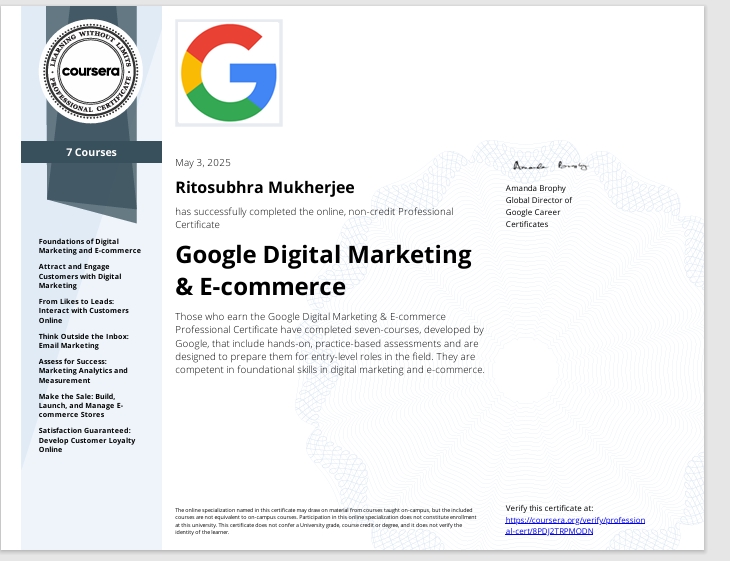 google-specialization-marketing-certificate-rito-digi-tech